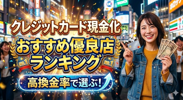クレジットカード現金化のおすすめ優良店ランキング｜高換金率で選ぶ！